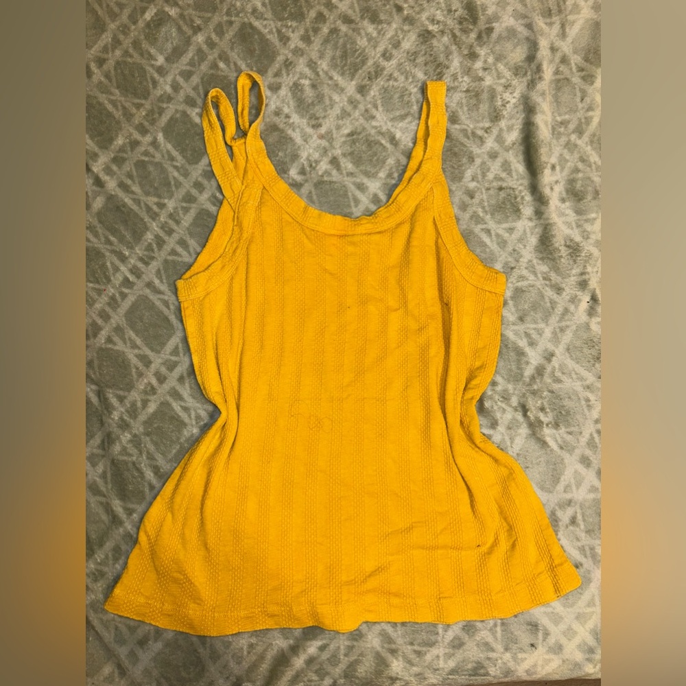 Yellow Tank Top